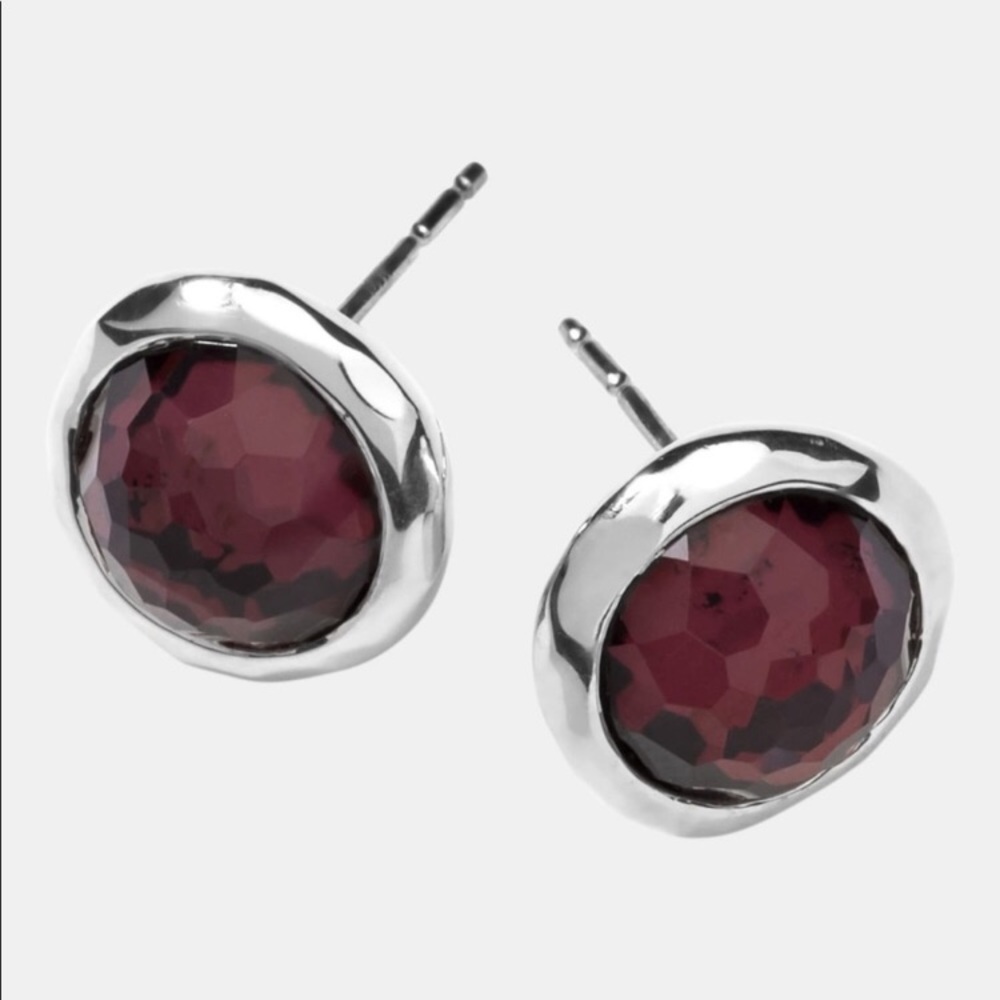 Ippolita Wonderland Lollipop Studs in Boysenberry